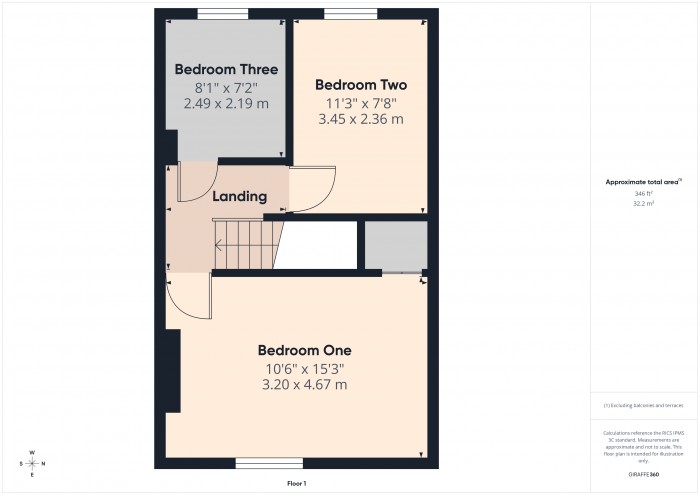 Floorplan for 35 Chilton Street, TA6