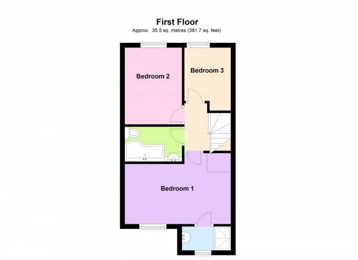 Floorplan for 2 Amberwood Mews, TA6