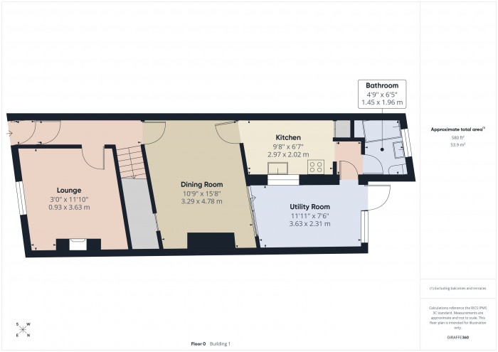 Floorplan for 33 Polden Street, TA6