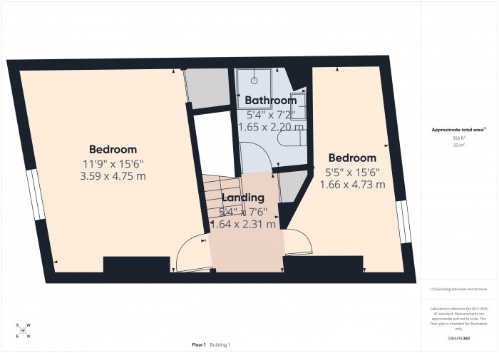 Floorplan for 33 Polden Street, TA6