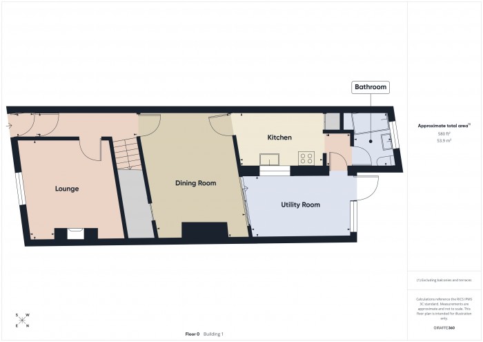 Floorplan for 33 Polden Street, TA6