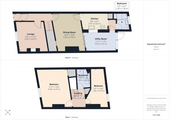 Floorplan for 33 Polden Street, TA6