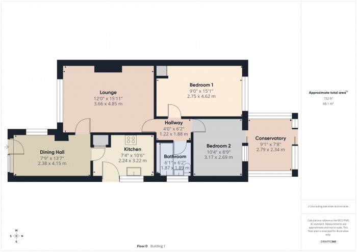 Floorplan for 21 Folly Close, TA5