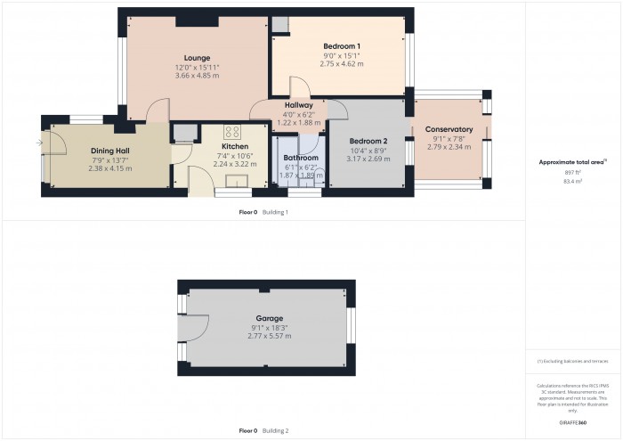 Floorplan for 21 Folly Close, TA5