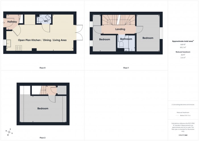 Floorplan for 25 Hamilton Drive, TA6