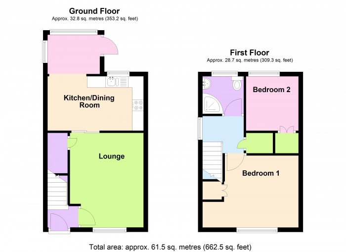 Floorplan for 10 Beggs Close, TA6