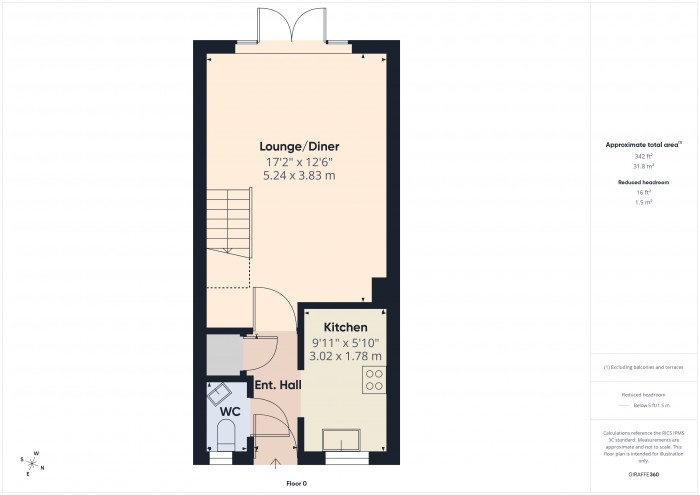 Floorplan for 22 Balmoral Drive, TA6