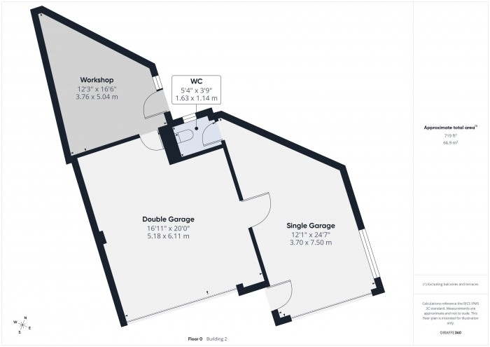 Floorplan for 2A Holford Road, TA6