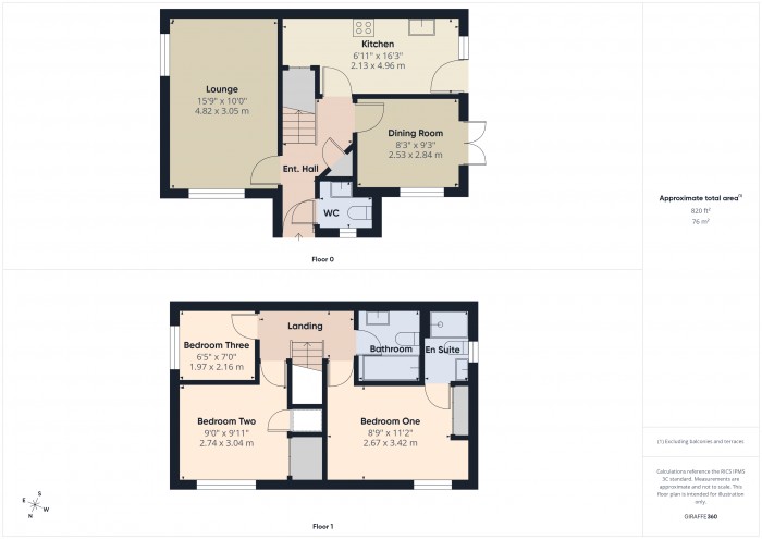 Floorplan for 6 Simmental Street, TA6