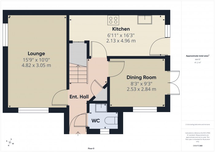 Floorplan for 6 Simmental Street, TA6