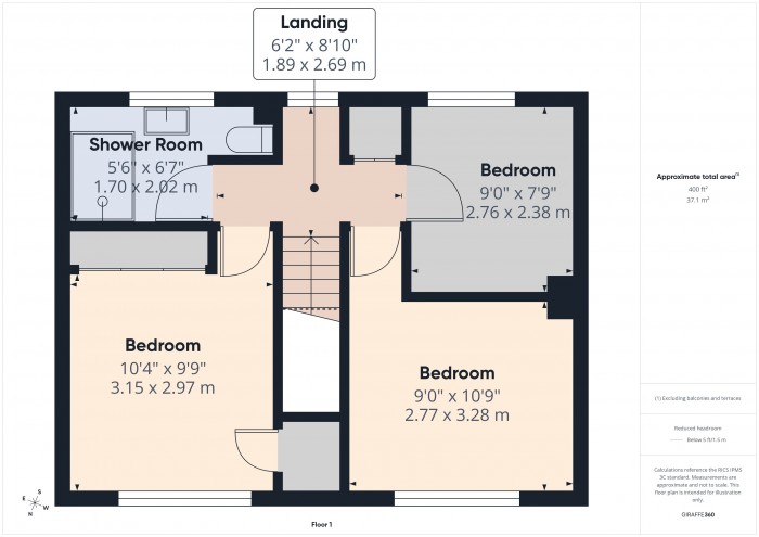 Floorplan for 33 Adscombe Avenue, TA6