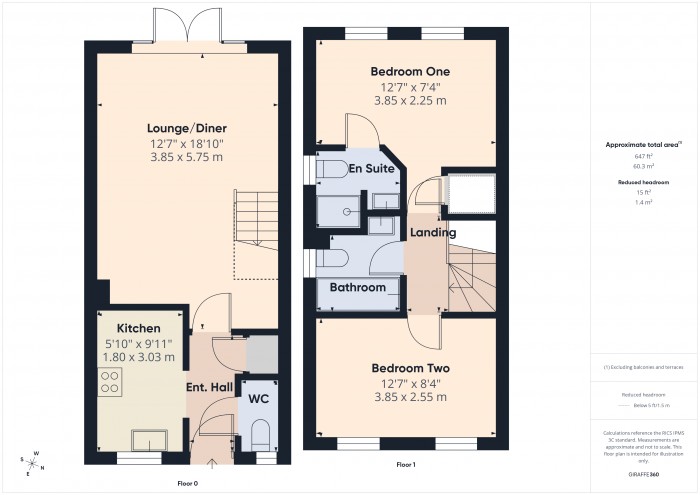 Floorplan for 20 Balmoral Drive, TA6