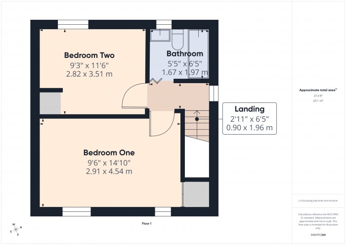 Floorplan for 70 Parkway, TA6