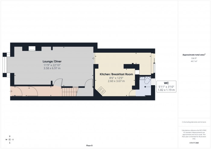 Floorplan for 88 Chilton Street, TA6