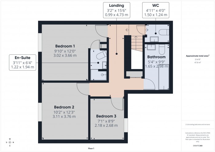 Floorplan for 16 Teals Acre, TA5