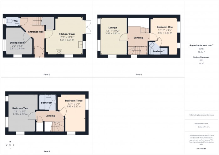 Floorplan for 14 Campion Way, TA5
