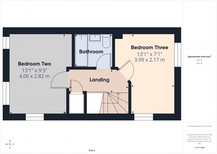 Floorplan for 14 Campion Way, TA5