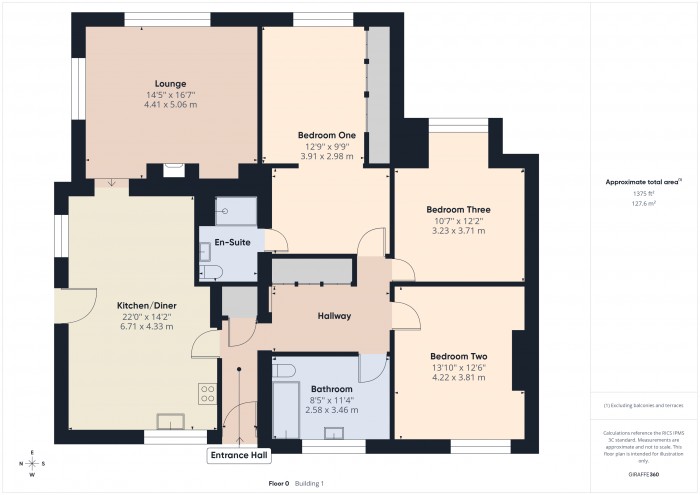 Floorplan for 3 St. Edwards Close, TA7