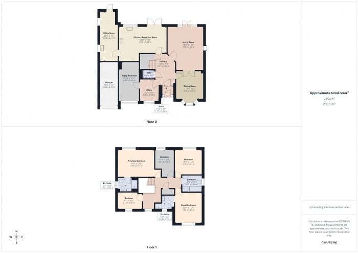 Floorplan for 2 Vickery Close, TA6