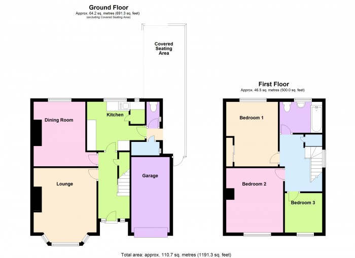 Floorplan for Evesham, TA7