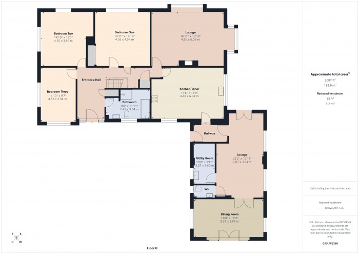 Floorplan for Bayleys Brook House, TA5