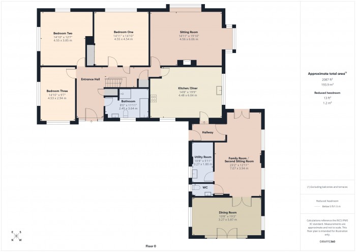 Floorplan for Bayleys Brook House, TA5