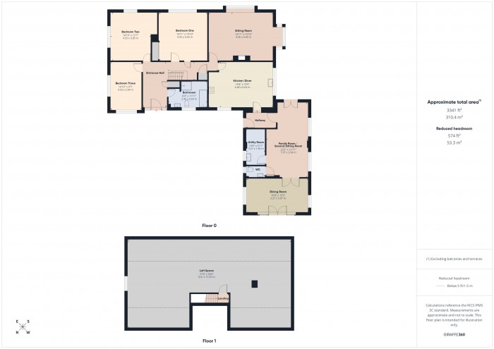 Floorplan for Bayleys Brook House, TA5