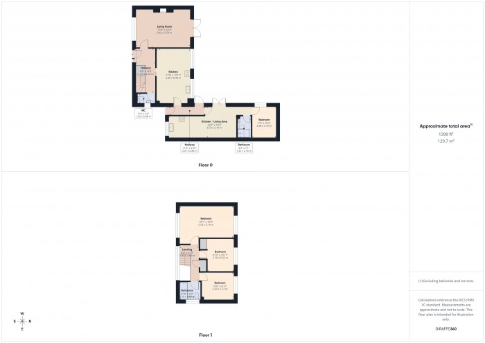 Floorplan for 39 Main Road, TA7