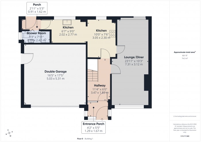 Floorplan for 79 Holford Road, TA6