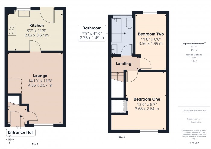 Floorplan for 16 Herbert Street, TA2