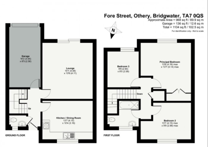 Floorplan for Camrose, TA7