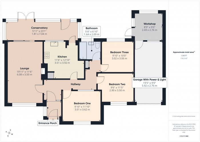 Floorplan for 5 Milestone Close, TA6