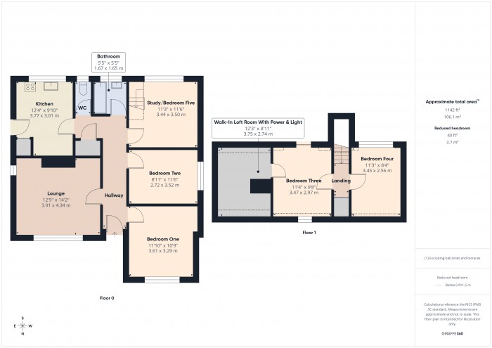Floorplan for 89 Alfoxton Road, TA6