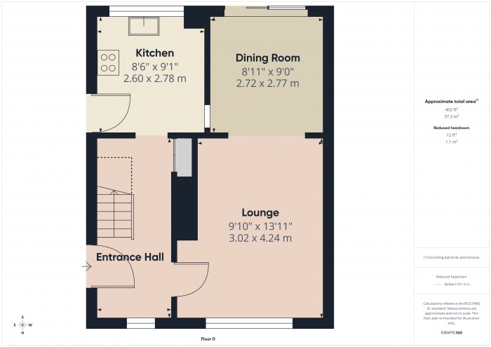 Floorplan for 20 Woodland Avenue, TA7
