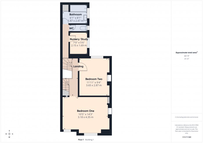 Floorplan for 78 Chilton Street, TA6