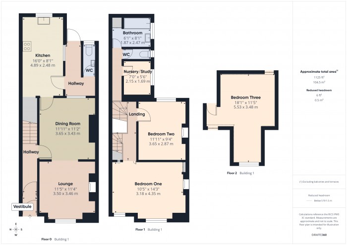 Floorplan for 78 Chilton Street, TA6