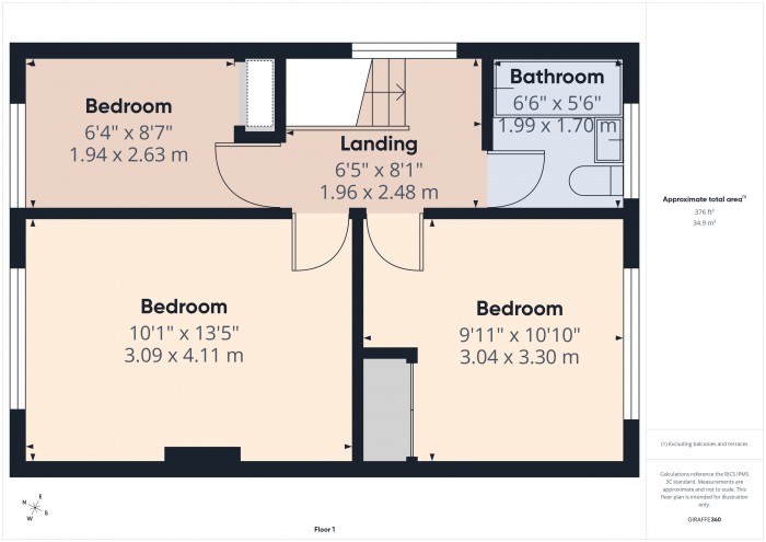 Floorplan for 17 Heathcombe Road, TA6