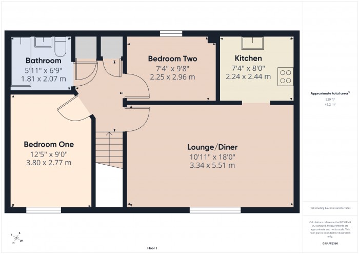 Floorplan for 5 Cridlands Meadow, TA6