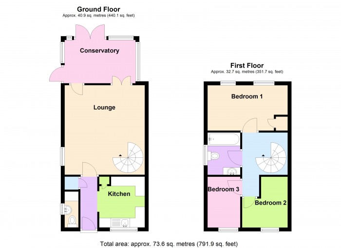 Floorplan for 53 Carlton Drive, TA6