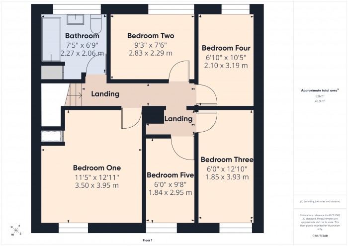 Floorplan for 55 Sydenham Road, TA6