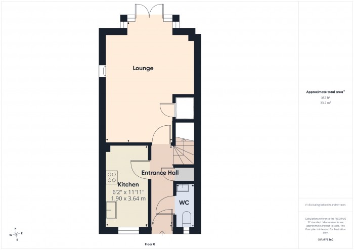 Floorplan for 33 Countess Avenue, TA6