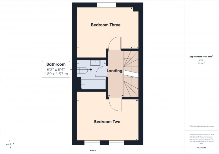 Floorplan for 33 Countess Avenue, TA6