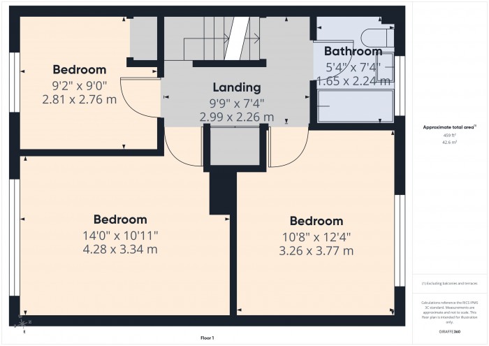 Floorplan for 25 Monmouth Road, TA7