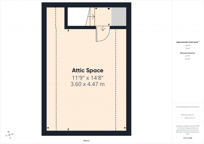 Floorplan for 25 Monmouth Road, TA7