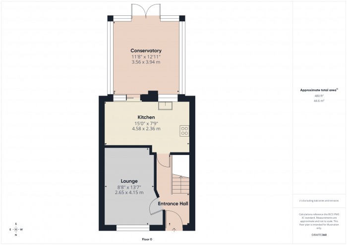 Floorplan for 8 Pollard Road, TA6