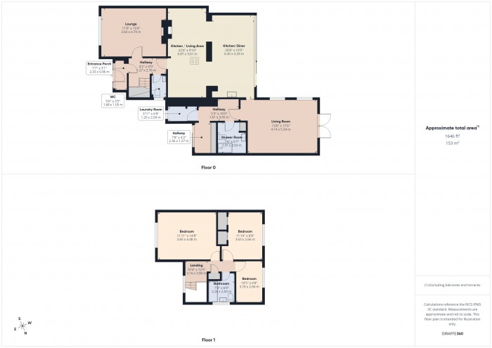 Floorplan for 7 Main Road, TA7