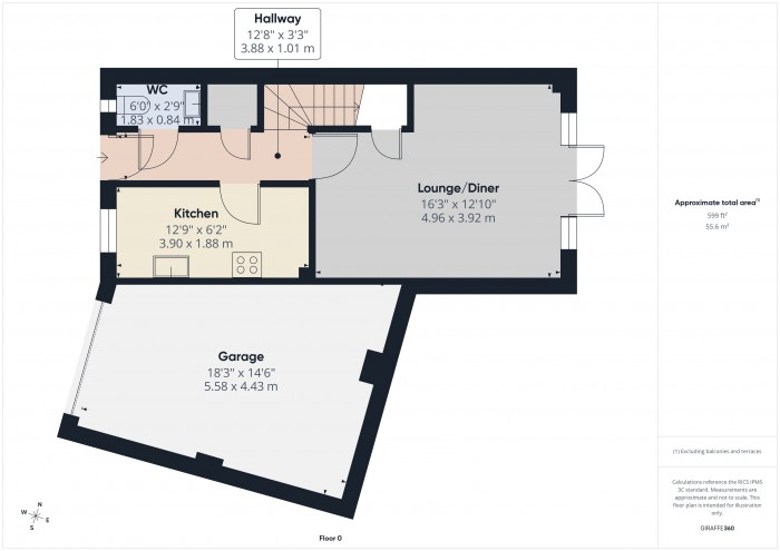 Floorplan for 50 Viscount Square, TA6