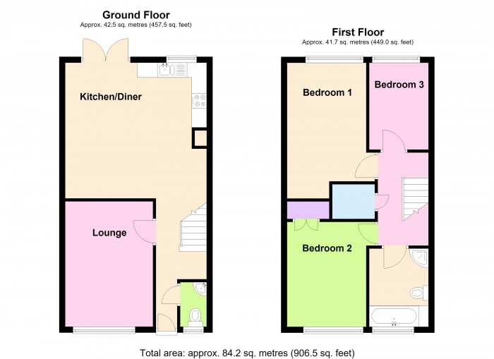 Floorplan for 12 Risemoor Road, TA6