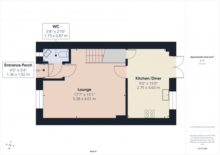 Floorplan for 2 Faroe Walk, TA6