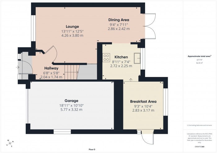 Floorplan for 41 Lime Tree Close, TA6
